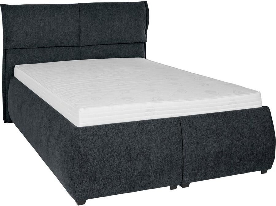 Andas Gestoffeerd bed Jenson als bedframe of met 3 matrassoorten en hardheden - Foto 6