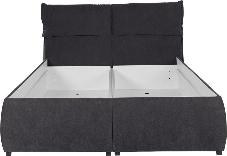 Andas Gestoffeerd bed Jenson als bedframe of met 3 matrassoorten en hardheden - Foto 6