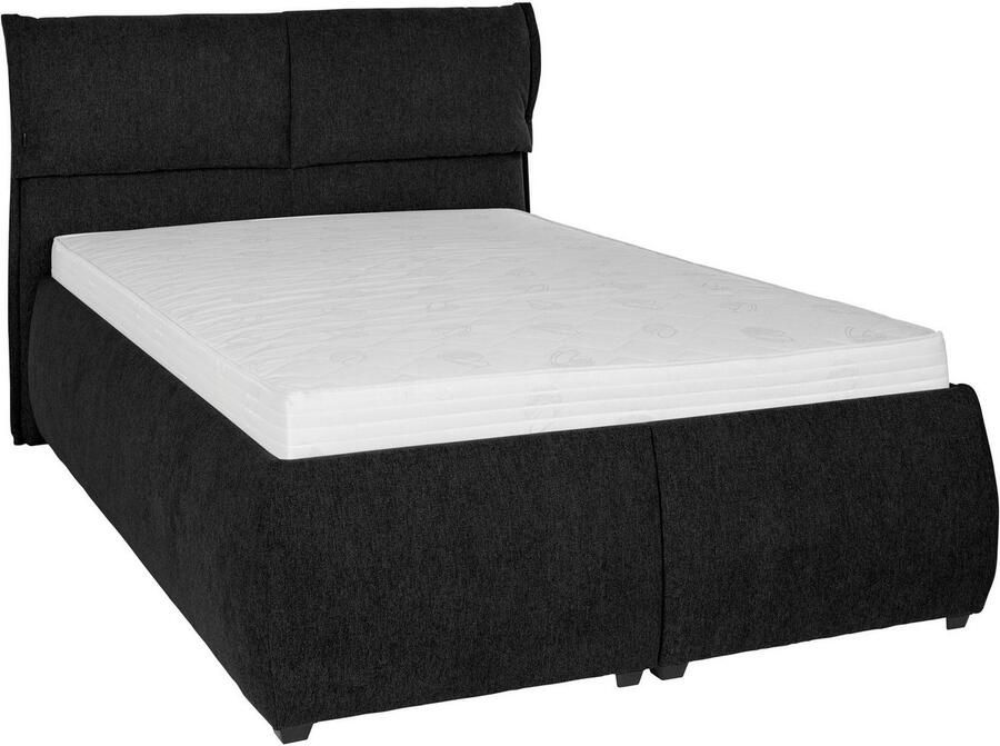 Andas Gestoffeerd bed Jenson als bedframe of met 3 matrassoorten en hardheden - Foto 6