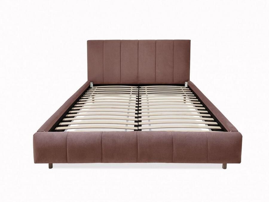 Andas Gestoffeerd bed Muhos met een bekleed hoofdbord incl. lattenbodem - Foto 4