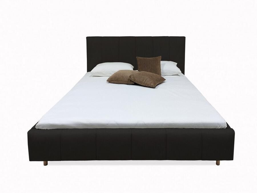 Andas Gestoffeerd bed Muhos met een bekleed hoofdbord incl. lattenbodem - Foto 2