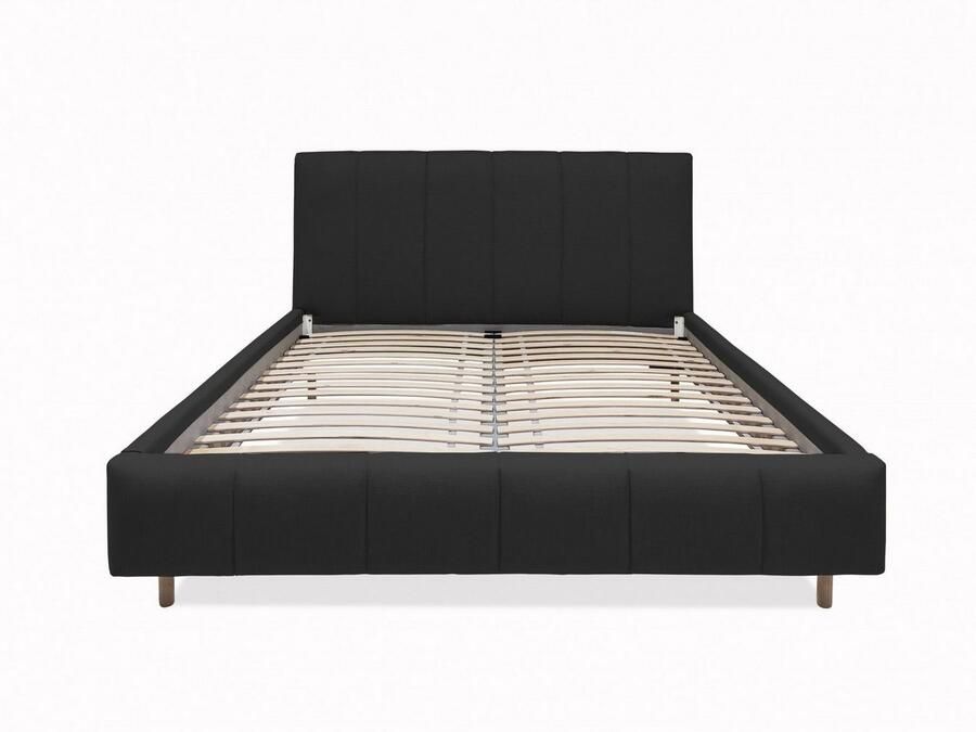 Andas Gestoffeerd bed Muhos met een bekleed hoofdbord incl. lattenbodem - Foto 4