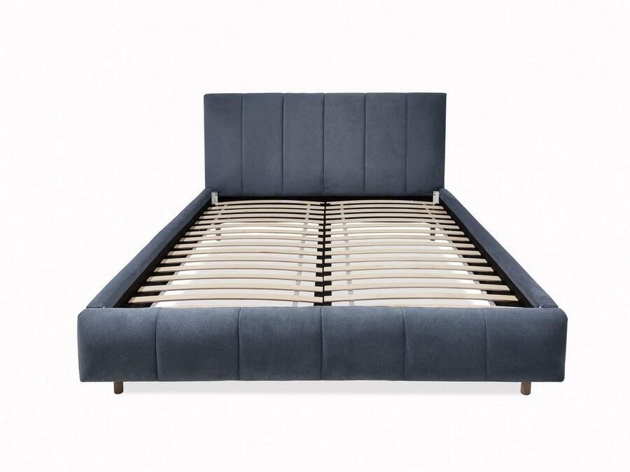 Andas Gestoffeerd bed Muhos met een bekleed hoofdbord incl. lattenbodem - Foto 4