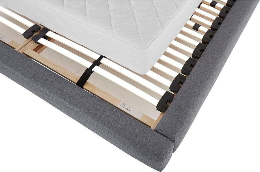 Andas Gestoffeerd bed Tobjörn Met breed futonframe - Foto 5