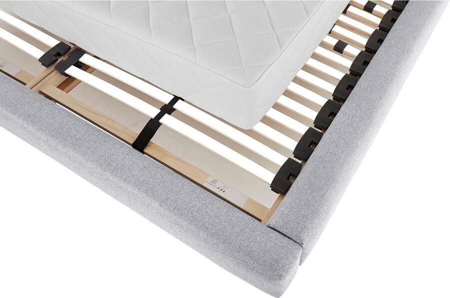 Andas Gestoffeerd bed Tobjörn Met breed futonframe - Foto 4