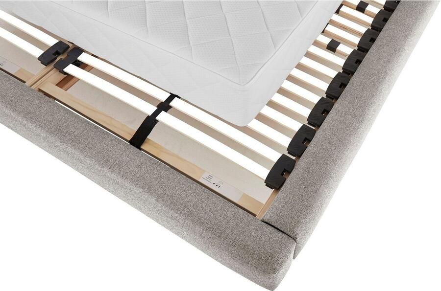 Andas Gestoffeerd bed Tobjörn Met breed futonframe - Foto 6