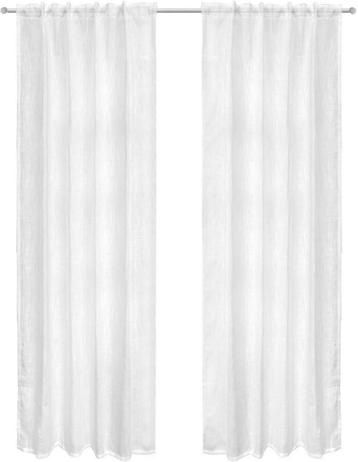 Andas Gordijn Tursik Ondoorzichtig linnen-look polyester (1 stuk) - Foto 9