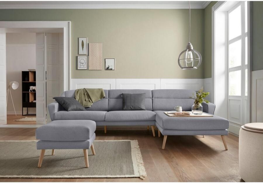 OTTO Hocker Bille met eiken poten design by morten georgsen - Foto 4
