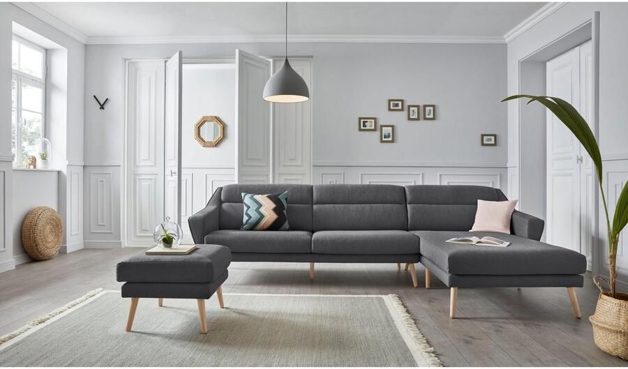 OTTO Hocker Bille met eiken poten design by morten georgsen - Foto 5