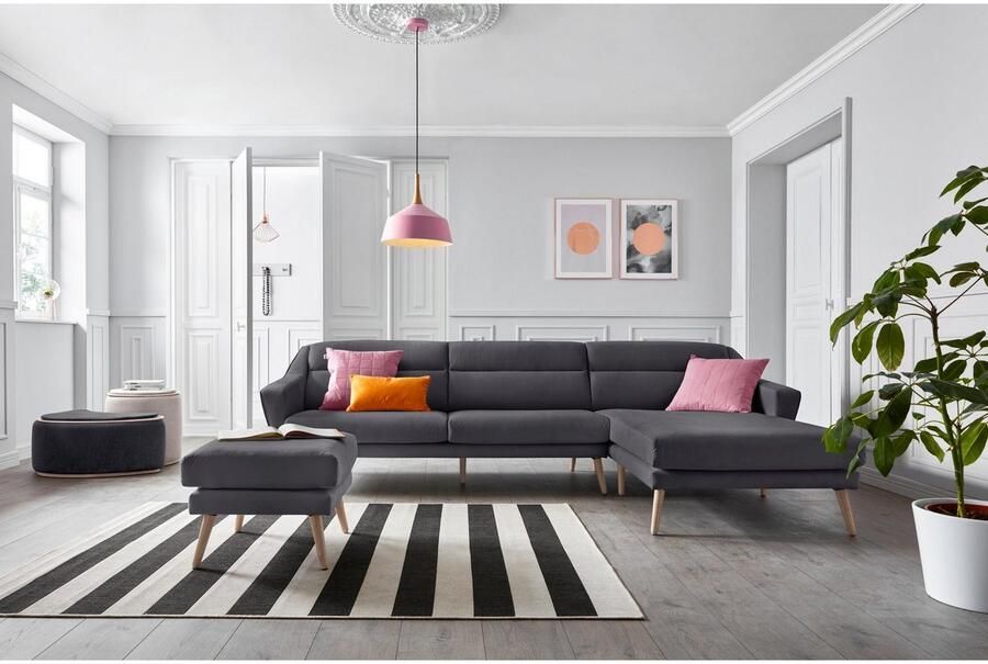 OTTO Hocker Bille met eiken poten design by morten georgsen - Foto 4