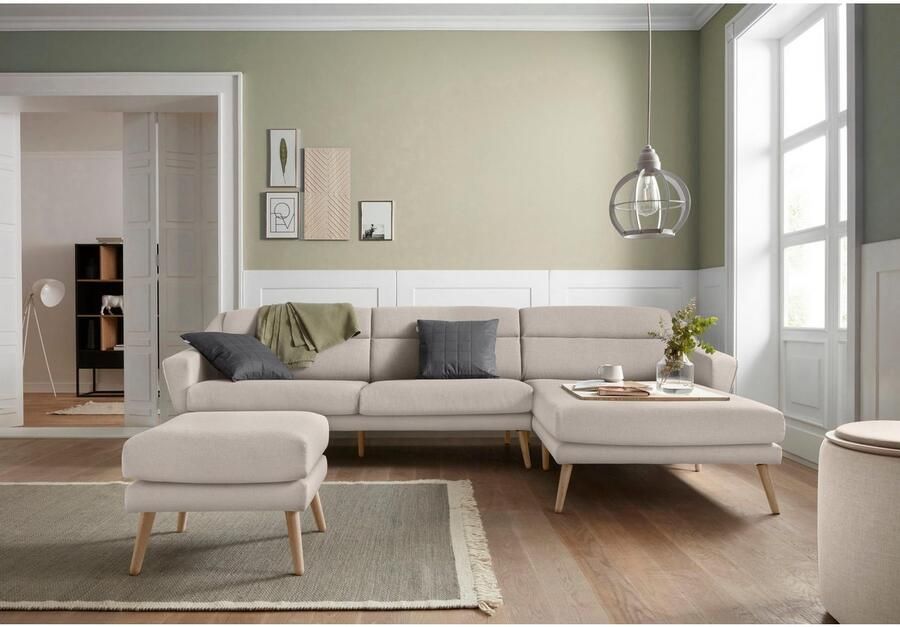 OTTO Hocker Bille met eiken poten design by morten georgsen - Foto 4