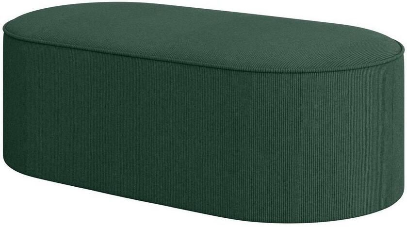 Andas Hocker EIVIND zitpoef afmetingen: B D H: 142 70 48 cm ook in bouclé en fijncord met golfondersteuning - Foto 4