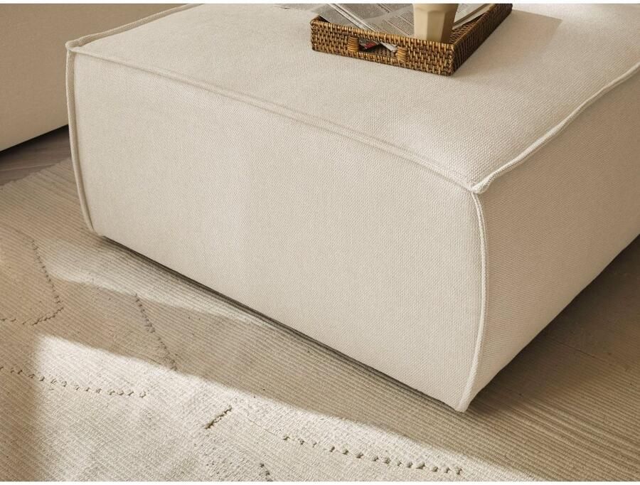 Andas Hocker Finnley vierkant past bij loveseat finnley - Foto 2