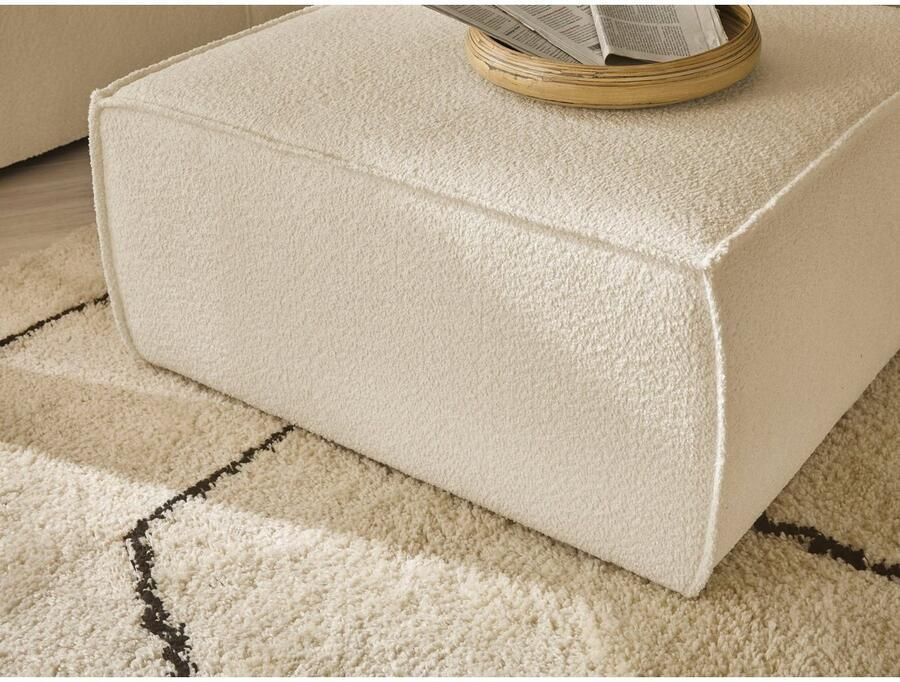 Andas Hocker Finnley vierkant past bij loveseat finnley - Foto 2