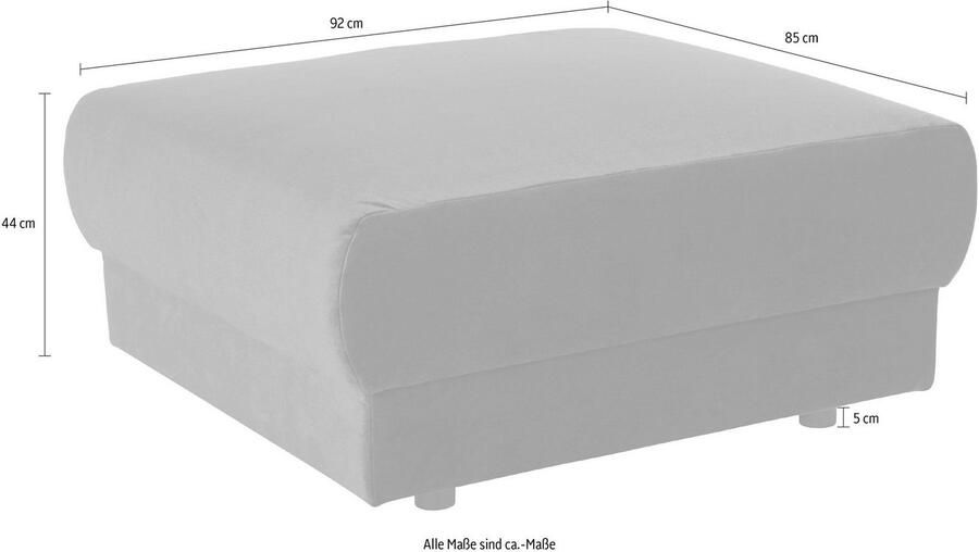 Andas Hocker Hobro in 3 overtrekstoffen en vele kleuren design by morten georgsen - Foto 5