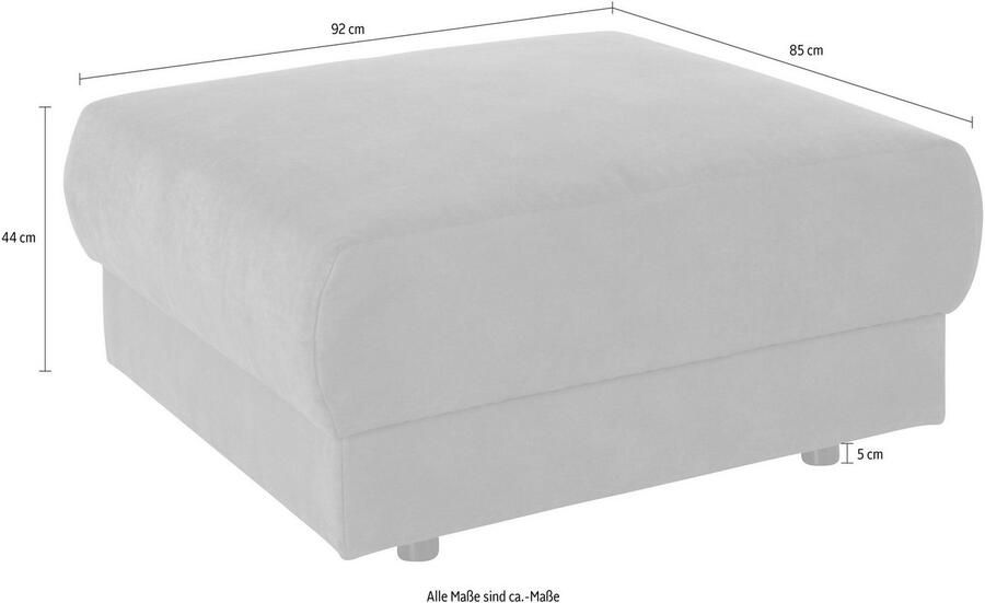 Andas Hocker Hobro in 3 overtrekstoffen en vele kleuren design by morten georgsen - Foto 4