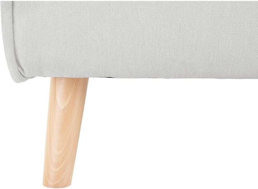 Andas 2 5-zitsbank Janek Scandic Design elegant en tijdloos met binnenvering en opstaande naad in scandinavisch design - Foto 2