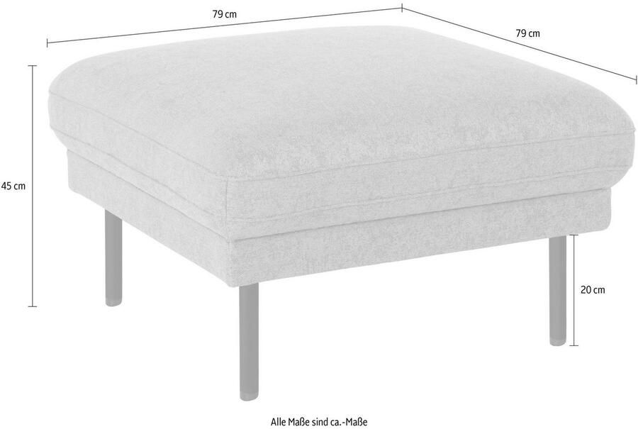 Andas Hocker Nordfyn chic design in 3 stofkwaliteiten design by morten georgsen - Foto 3