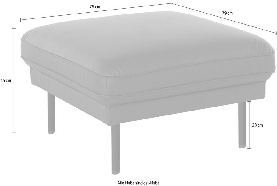 Andas Hocker Nordfyn chic design in 3 stofkwaliteiten design by morten georgsen - Foto 3