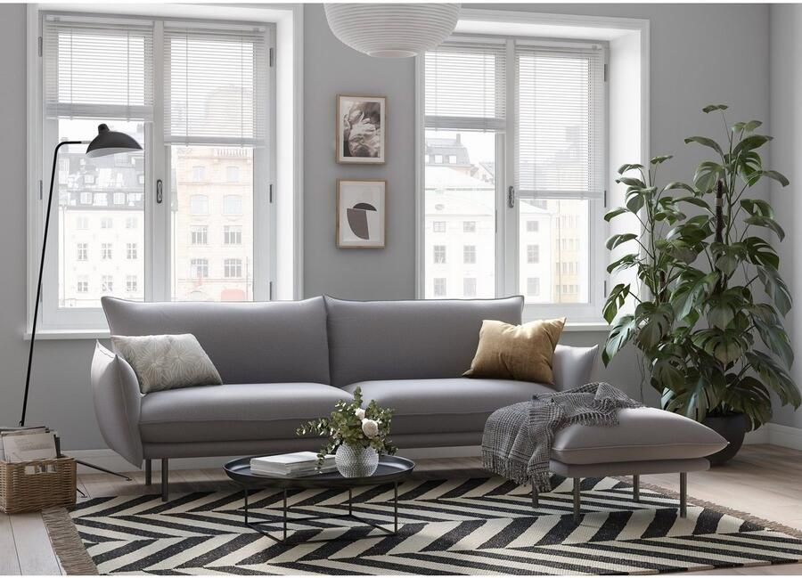 Andas 3-zitsbank Stine Bijzonder design door kussen-look en opstaande naad by Morten Georgsen - Foto 3