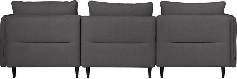Andas Hoekbank ALVIK L-vorm samengesteld uit modules uitbreidbaar met modules van de serie - Foto 7