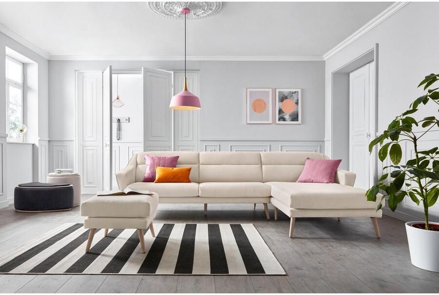 OTTO Hocker Bille met eiken poten design by morten georgsen - Foto 6
