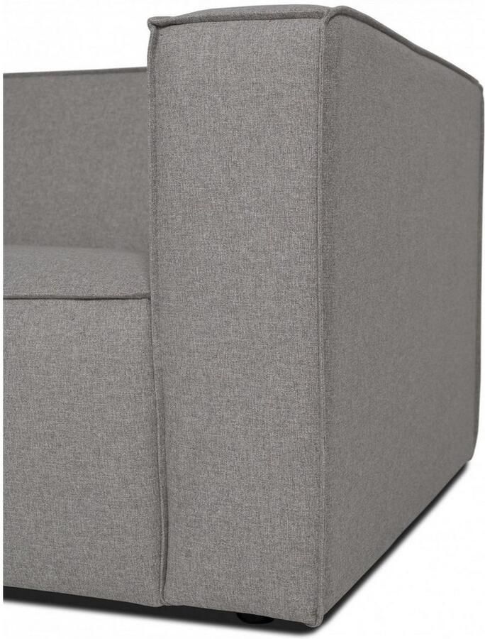 Andas Hoekbank Dalby L-model extra diepe zitting met biesnaad aangenaam zitcomfort - Foto 2