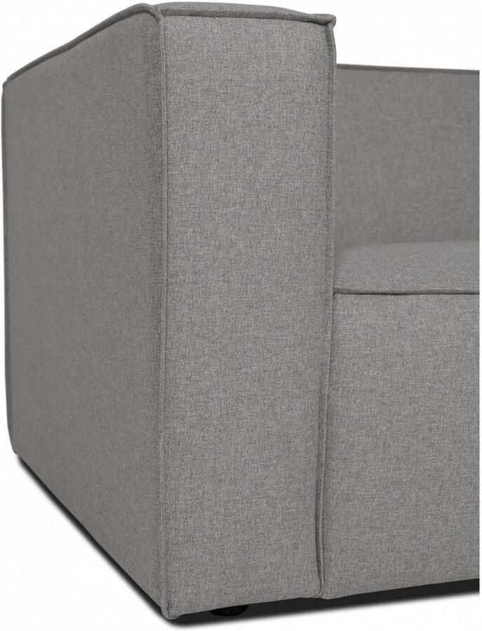 Andas Hoekbank Dalby L-model extra diepe zitting met biesnaad aangenaam zitcomfort - Foto 2