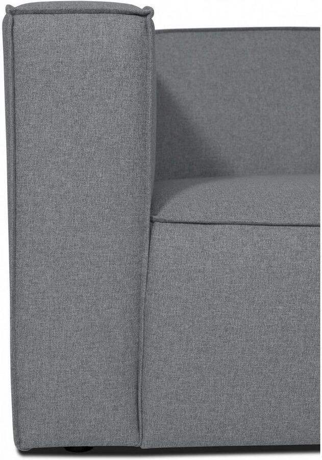 Andas Hoekbank Dalby L-model extra diepe zitting met biesnaad aangenaam zitcomfort - Foto 3