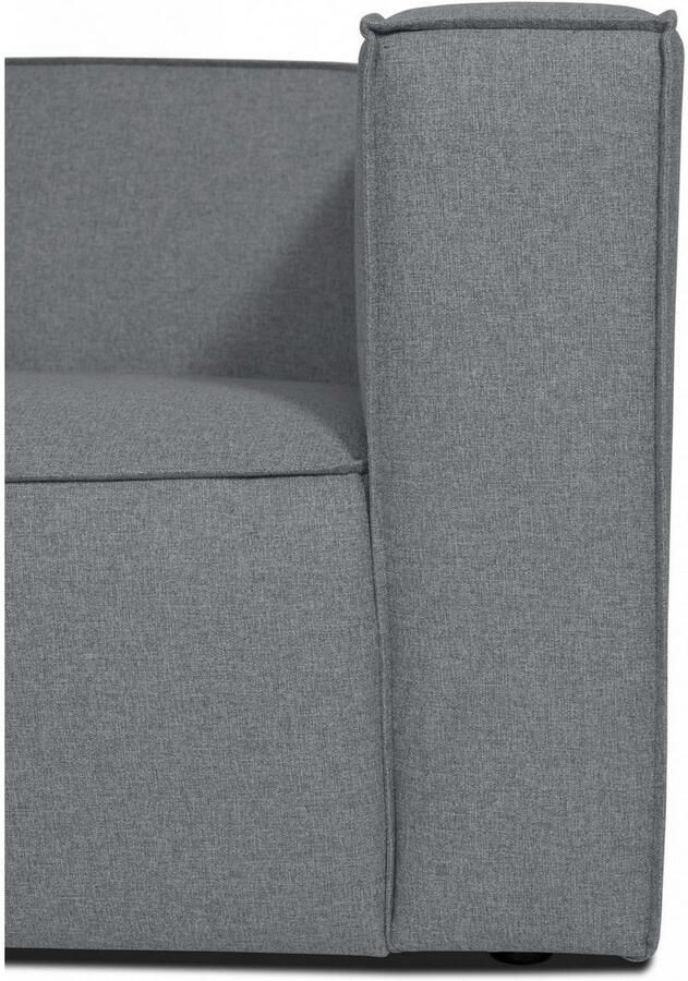 Andas Hoekbank Dalby L-model extra diepe zitting met biesnaad aangenaam zitcomfort - Foto 3