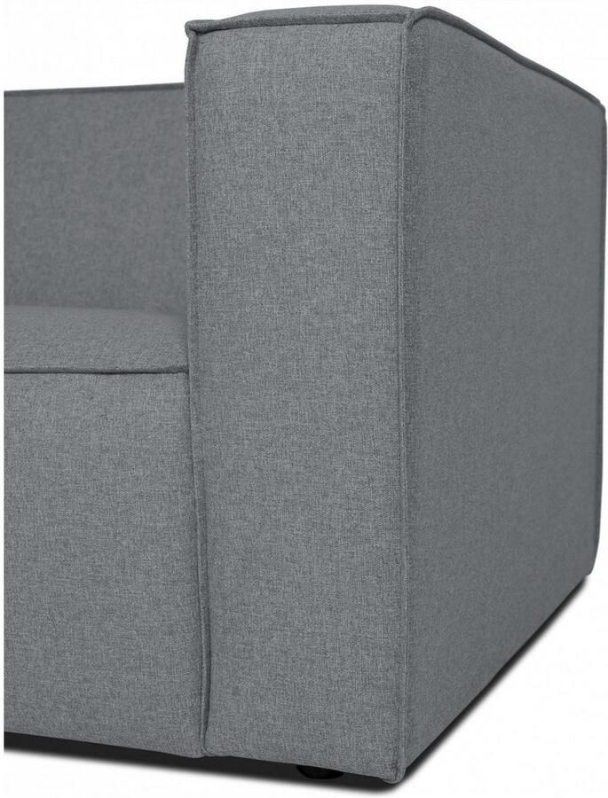 Andas Hoekbank Dalby L-model extra diepe zitting met biesnaad aangenaam zitcomfort - Foto 2