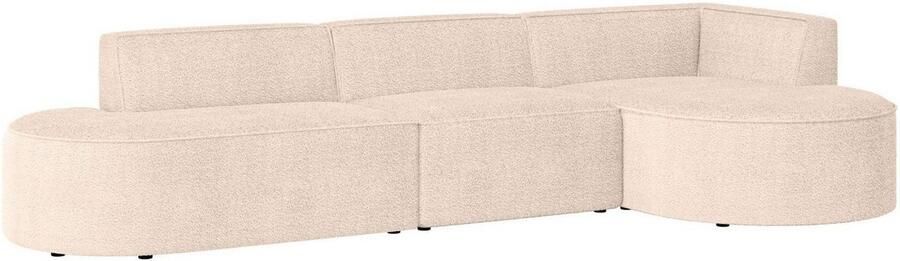 Andas Hoekbank EIVIND designerbank met ottomane rechts links B D H: 343 159 72 cm - Foto 6