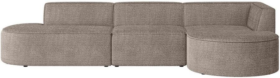 Andas Hoekbank EIVIND designerbank met ottomane rechts links B D H: 343 159 72 cm - Foto 6