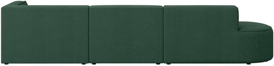 Andas Hoekbank EIVIND designerbank met ottomane rechts links B D H: 343 159 72 cm - Foto 8