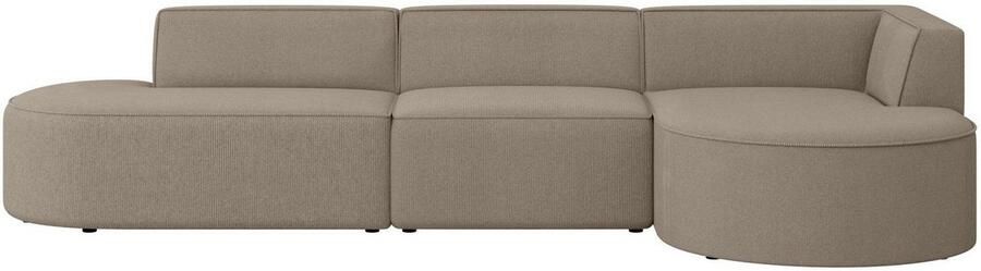 Andas Hoekbank EIVIND designerbank met ottomane rechts links B D H: 343 159 72 cm - Foto 6