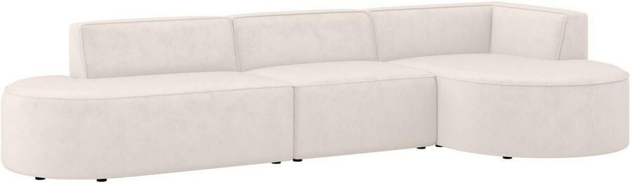 Andas Hoekbank EIVIND designerbank met ottomane rechts links B D H: 343 159 72 cm - Foto 6