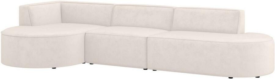 Andas Hoekbank EIVIND designerbank met ottomane rechts links B D H: 343 159 72 cm - Foto 6