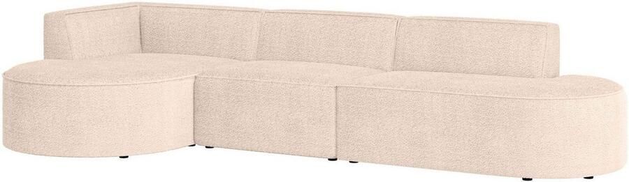 Andas Hoekbank EIVIND designerbank met ottomane rechts links B D H: 343 159 72 cm - Foto 6