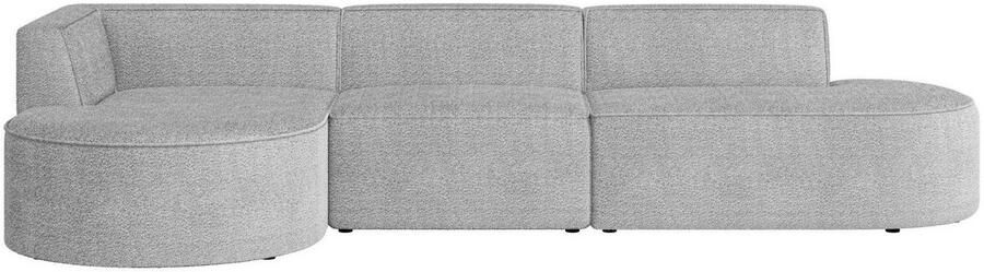 Andas Hoekbank EIVIND designerbank met ottomane rechts links B D H: 343 159 72 cm - Foto 6