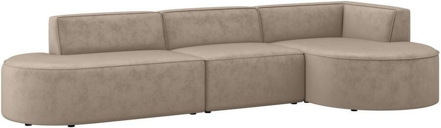 Andas Hoekbank EIVIND designerbank met ottomane rechts links B D H: 343 159 72 cm - Foto 6