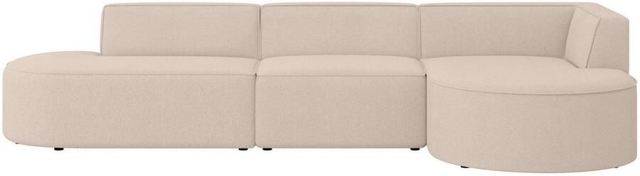 Andas Hoekbank EIVIND designerbank met ottomane rechts links B D H: 343 159 72 cm - Foto 6