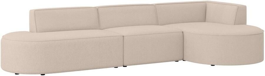 Andas Hoekbank EIVIND designerbank met ottomane rechts links B D H: 343 159 72 cm - Foto 5