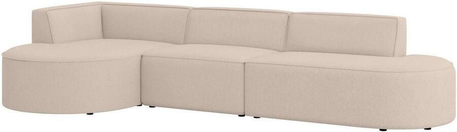 Andas Hoekbank EIVIND designerbank met ottomane rechts links B D H: 343 159 72 cm - Foto 5