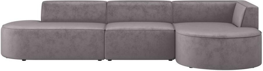 Andas Hoekbank EIVIND designerbank met ottomane rechts links B D H: 343 159 72 cm - Foto 7