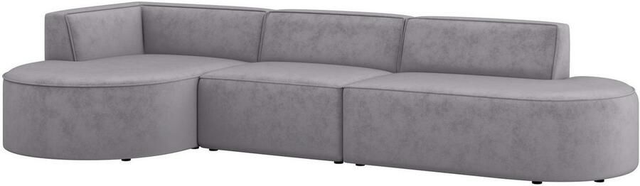 Andas Hoekbank EIVIND designerbank met ottomane rechts links B D H: 343 159 72 cm - Foto 5