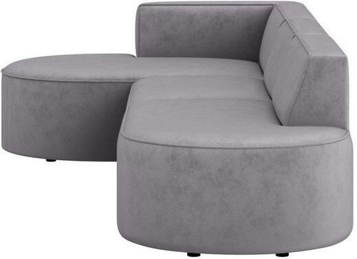 Andas Hoekbank EIVIND designerbank met ottomane rechts links B D H: 343 159 72 cm - Foto 3