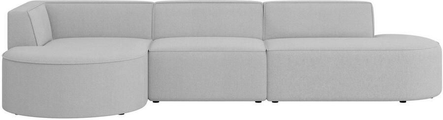 Andas Hoekbank EIVIND designerbank met ottomane rechts links B D H: 343 159 72 cm - Foto 6