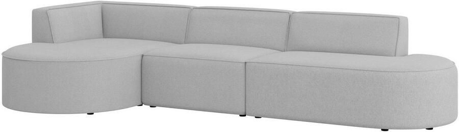 Andas Hoekbank EIVIND designerbank met ottomane rechts links B D H: 343 159 72 cm - Foto 5