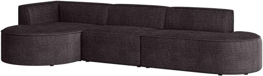 Andas Hoekbank EIVIND designerbank met ottomane rechts links B D H: 343 159 72 cm - Foto 6