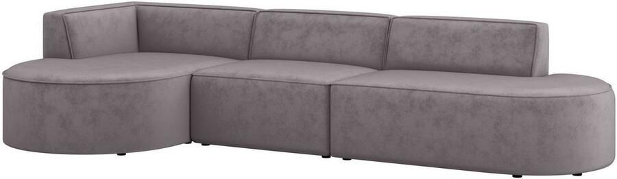 Andas Hoekbank EIVIND designerbank met ottomane rechts links B D H: 343 159 72 cm - Foto 5